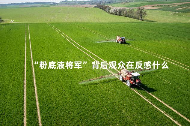 “粉底液将军”背后观众在反感什么