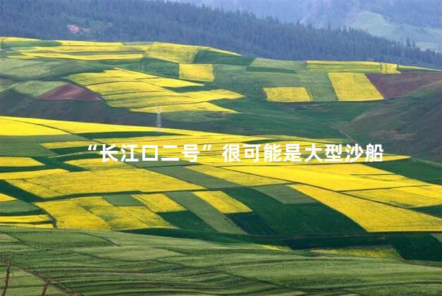 “长江口二号”很可能是大型沙船