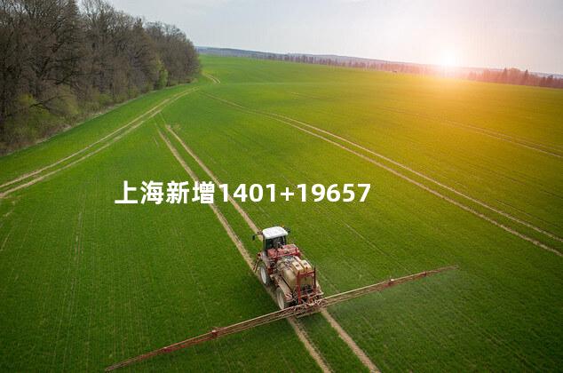 上海新增1401+19657