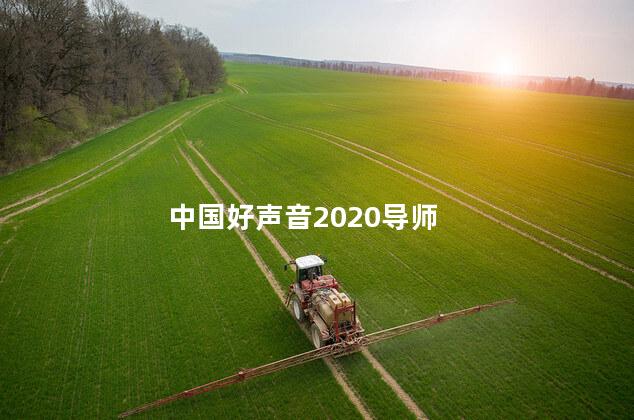 中国好声音2020导师