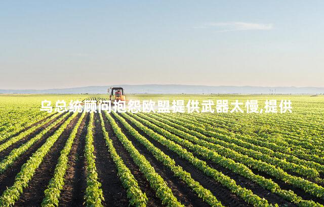 乌总统顾问抱怨欧盟提供武器太慢,提供了错误的武器