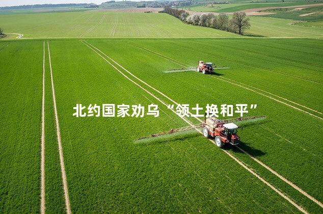 北约国家劝乌“领土换和平”