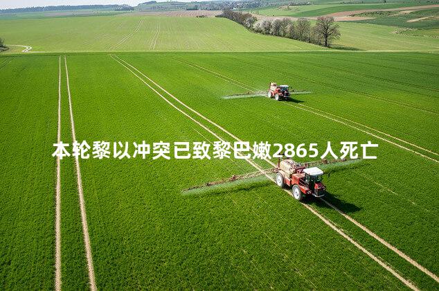 本轮黎以冲突已致黎巴嫩2865人死亡