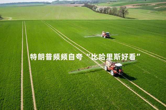 特朗普频频自夸“比哈里斯好看”