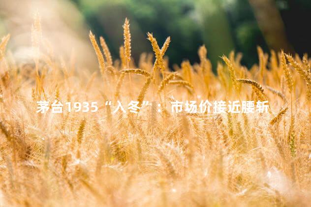 茅台1935“入冬”：市场价接近腰斩