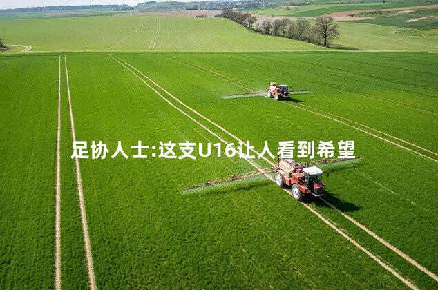 足协人士:这支U16让人看到希望