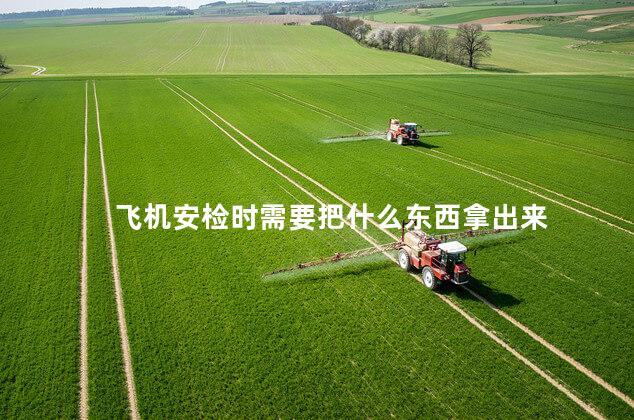 飞机安检时需要把什么东西拿出来