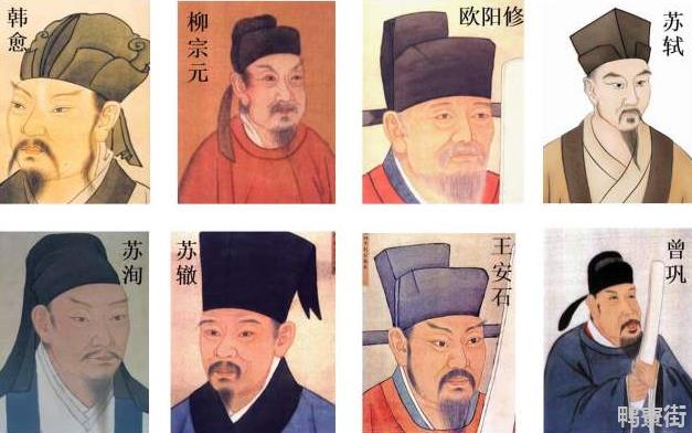 唐宋八大家为什么没有李白和杜甫